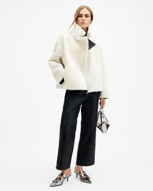 Anita 2-In-1 Reversible Shearling Jacket